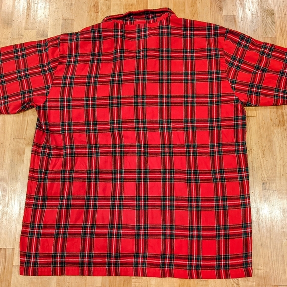 Disney Store Flannel Mickey Mouse Winter Sledding Pajama Shirt Size 2XL - Picture 2 of 6